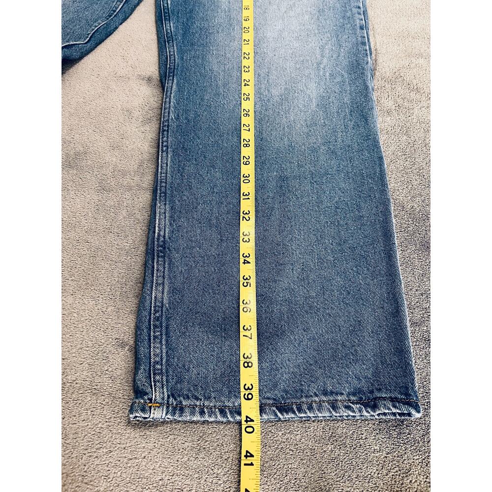 NWT H&M Denim Loose Straight High Waist Womens Jeans Size 18 - Picture 9 of 9